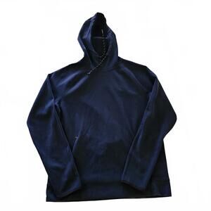 Old Navy Mens  Hoodie Size Medium Black Active Dynamic Fleece